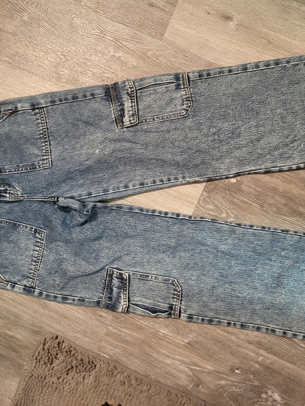 New Hidden Los Angeles Women’s High Waist Wide Leg Dad Jean Size 25